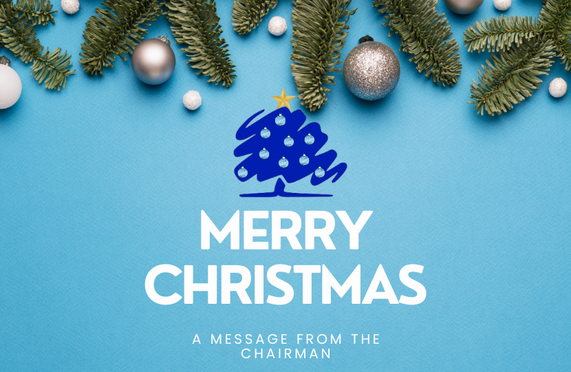 A Christmas Message from The Association Chairman