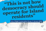 This is not how democracy should operate for Island residents