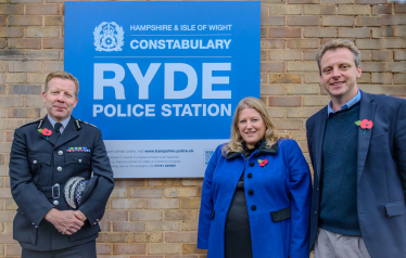 Donna Jones returns Ryde Police Station to community Policing.